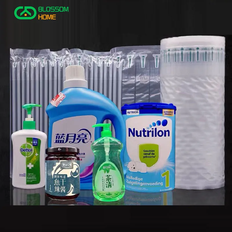 

Wholesa Air Column Inflatable Bubble Bag Shockproof Logistics Buffer Fragile Bale Cushion Packaging Roll Film Protection Mailer