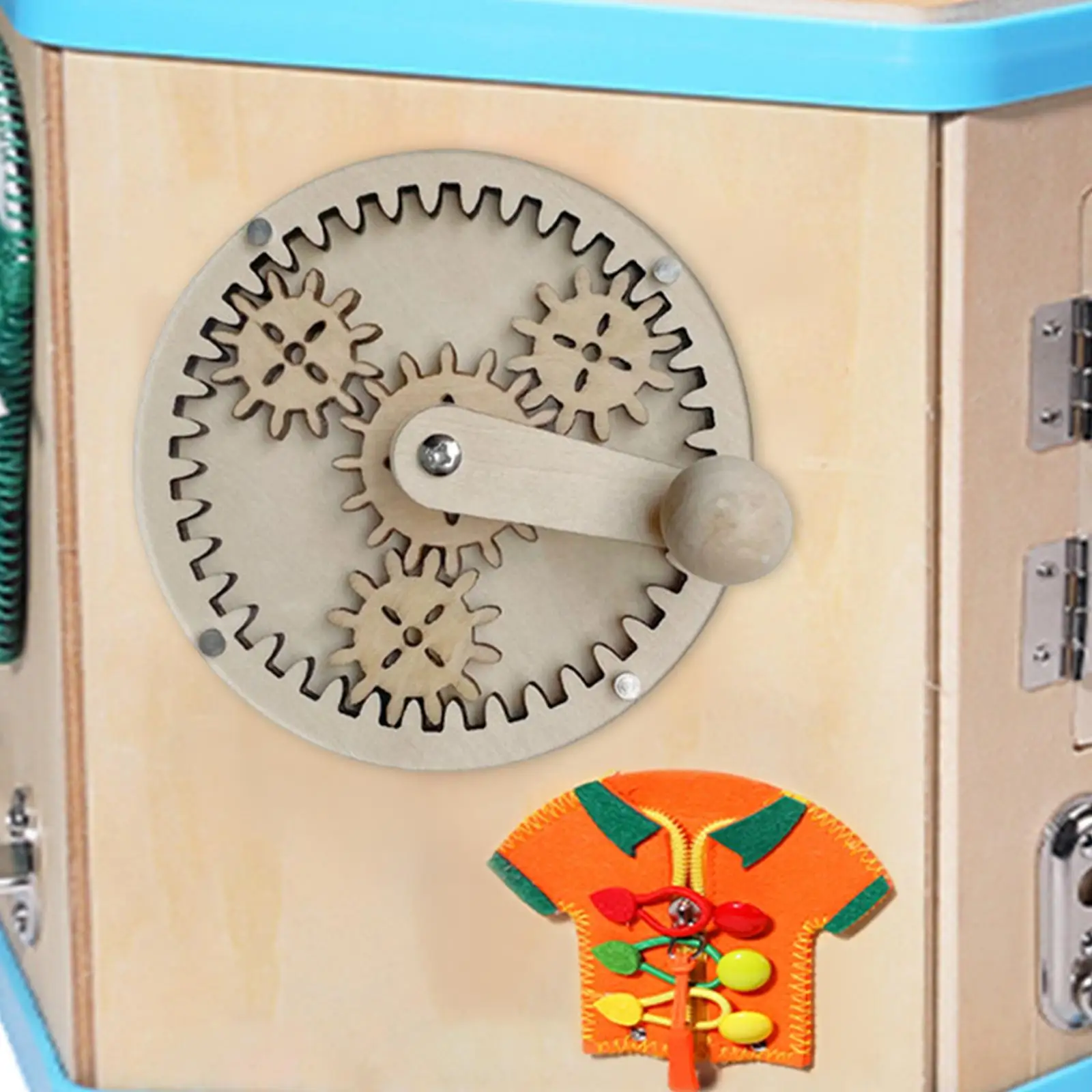 

Montessori Busy Board DIY Accs Manual Gears Sensory Board Parts for Learning Activities