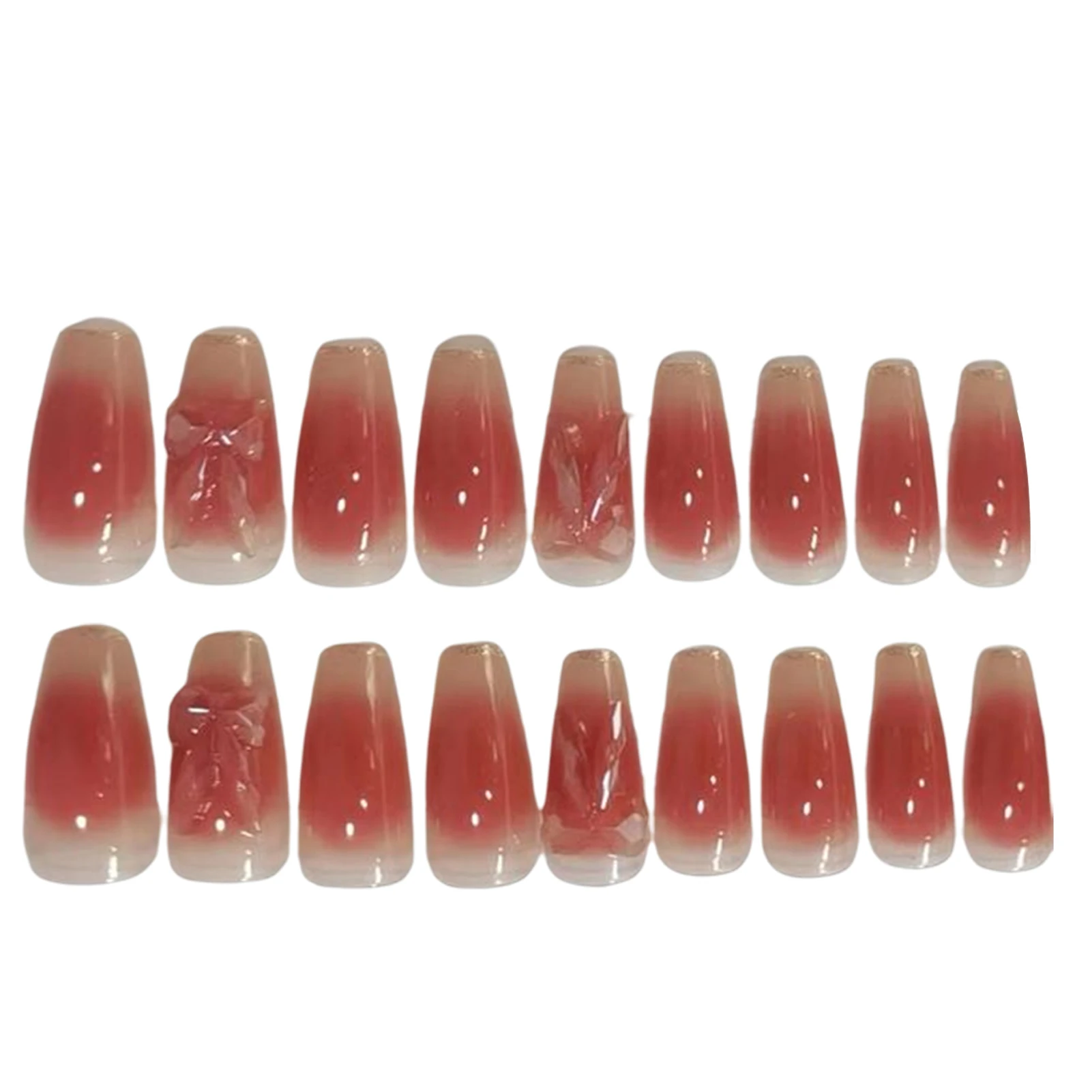 

Карамель холодный кофе накладные ногти водонепроницаемые и прочные накладные ногти для дизайна ногтей для школы домашнего использования