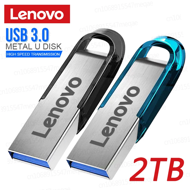 

Флэш-накопитель 2 ТБ Lenovo USB 3,0, высокоскоростной Флэш-накопитель 1 ТБ, 64 ГБ, металлический водонепроницаемый USB-накопитель, флэш-накопитель 512 ГБ, адаптер для флэш-накопителя