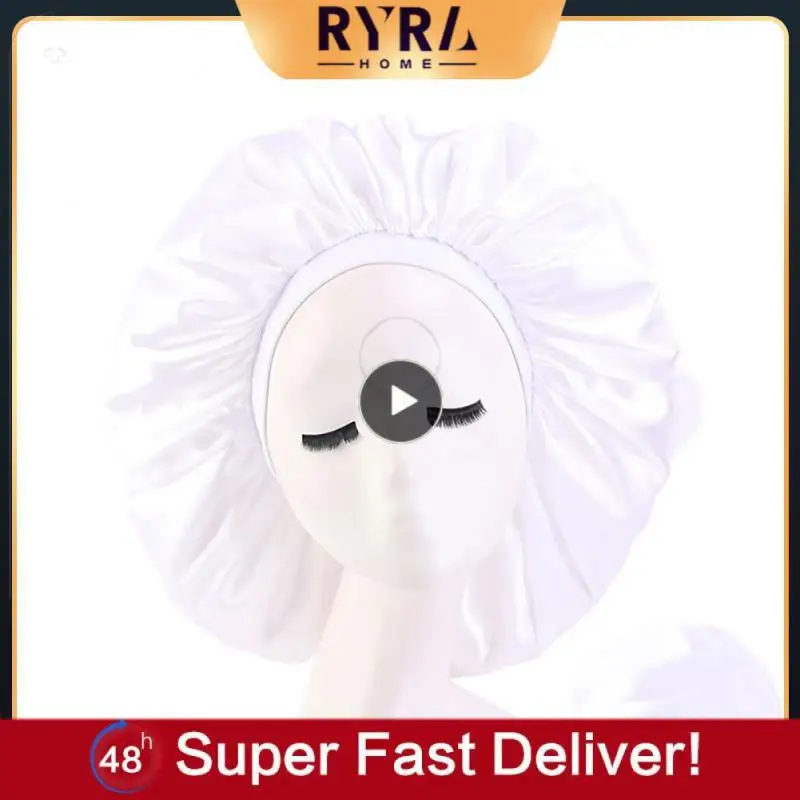 Stretch Bonnets Hair Hat For Daily Use And Beauty Shower Caps