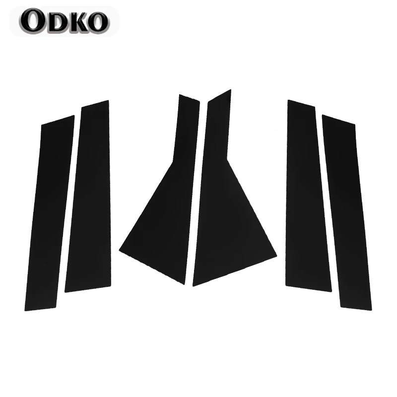 6 шт. декоративные наклейки на стойки автомобиля Dodge Journey 2009 2010 2011-2020