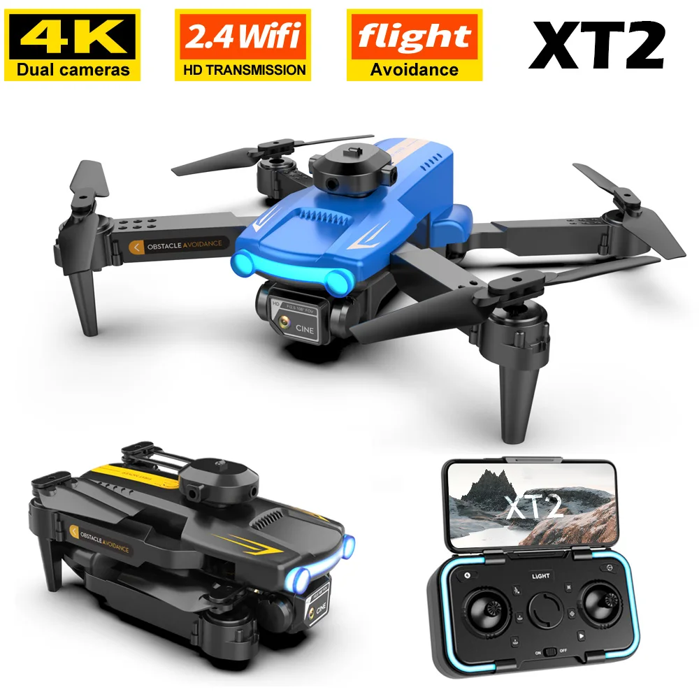 

Мини-Квадрокоптер XT2, 4K, Wi-Fi, двойная камера, Fpv