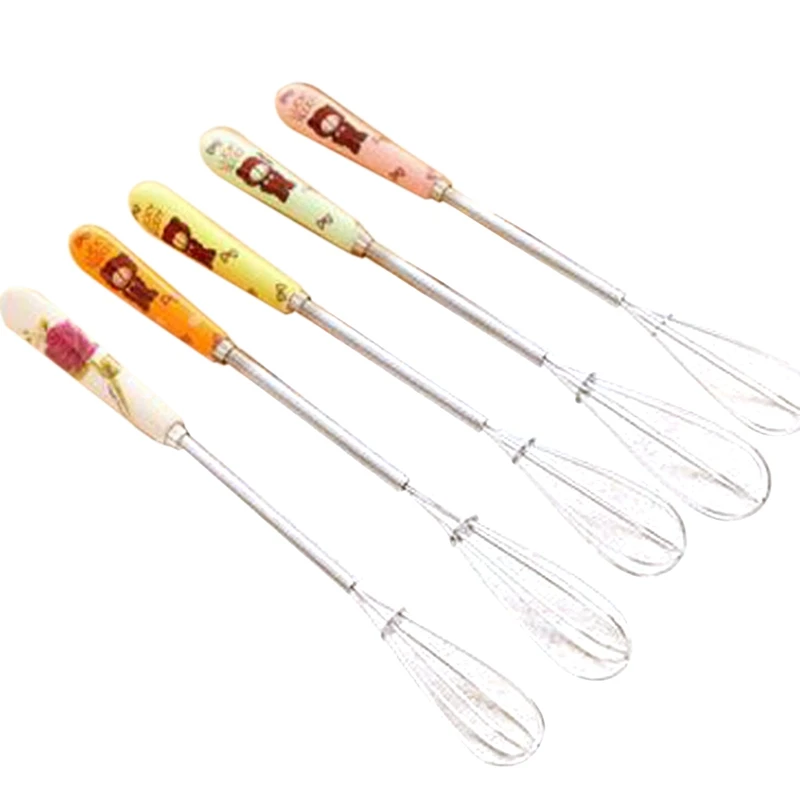 

Kitchenware Manual Whisk Ceramic Handle Stainless Steel Manual Whisk