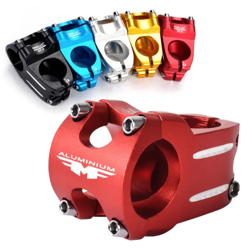 

MTB Stem 28.6*31.8*40mm High-strength Short Handlebar Stem Aluminum Alloy Bicycle Bridge Racing Downhill Bike / Road Bike Stem