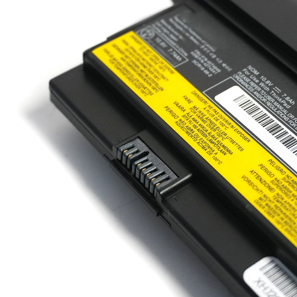 45T4649 42T4541 10,8 В 85 Втч 7800 мАч Аккумулятор для ноутбука Lenovo ThinkPad X200 X200s X201 X201s X201i серии 42T4535 42T4539 47++ (art.: 3920d466784ed) - 3920d466784ed