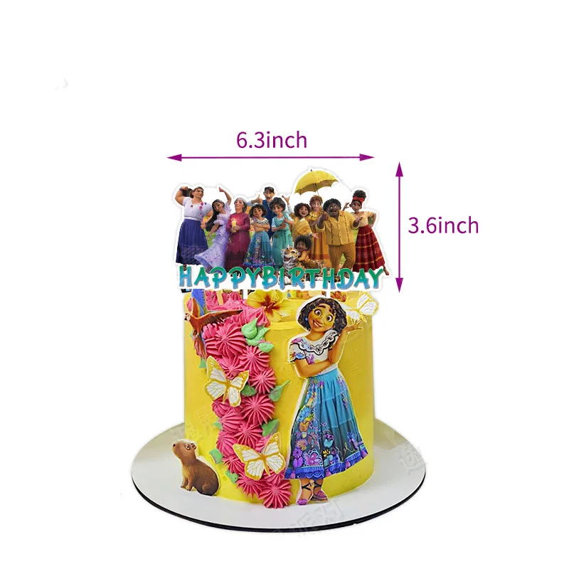 Топпер для торта украшение вечеринки в честь Дня Рождения детские товары стиле