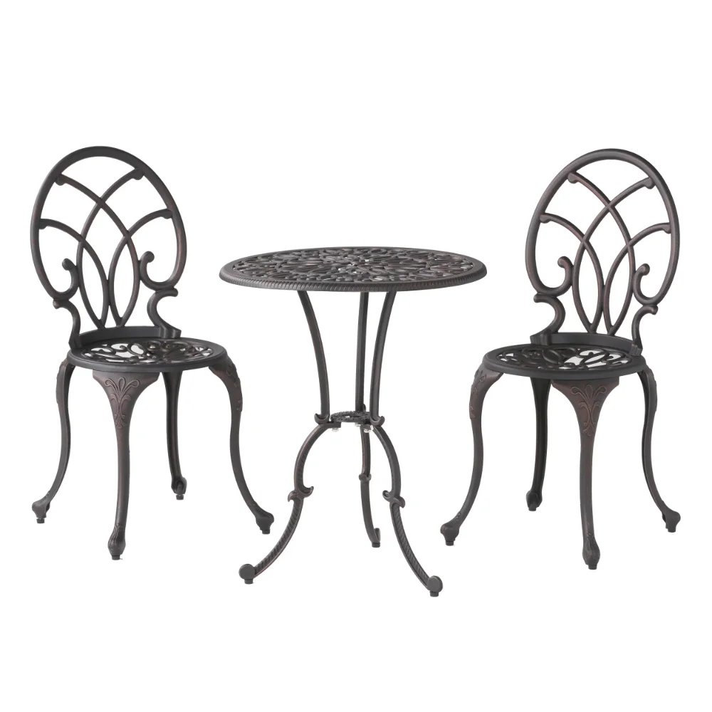 

Dakota Aluminum Copper Bistro Set