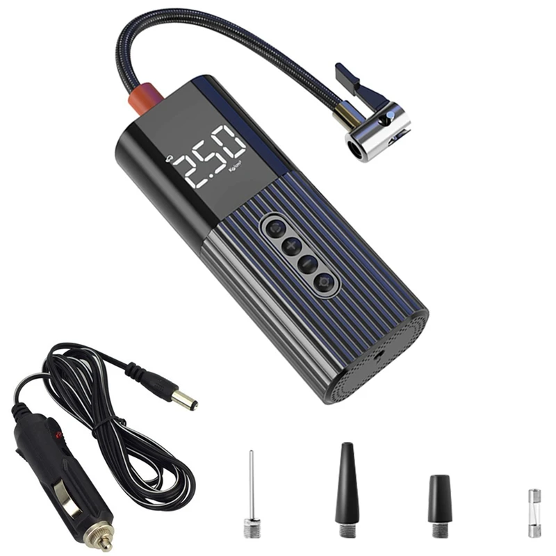 

LC-301 Intelligent Vehicle Wireless Air Pump Mini Air Pump Tire Inflator Cordless Portable Compressor For Car Tire Balls