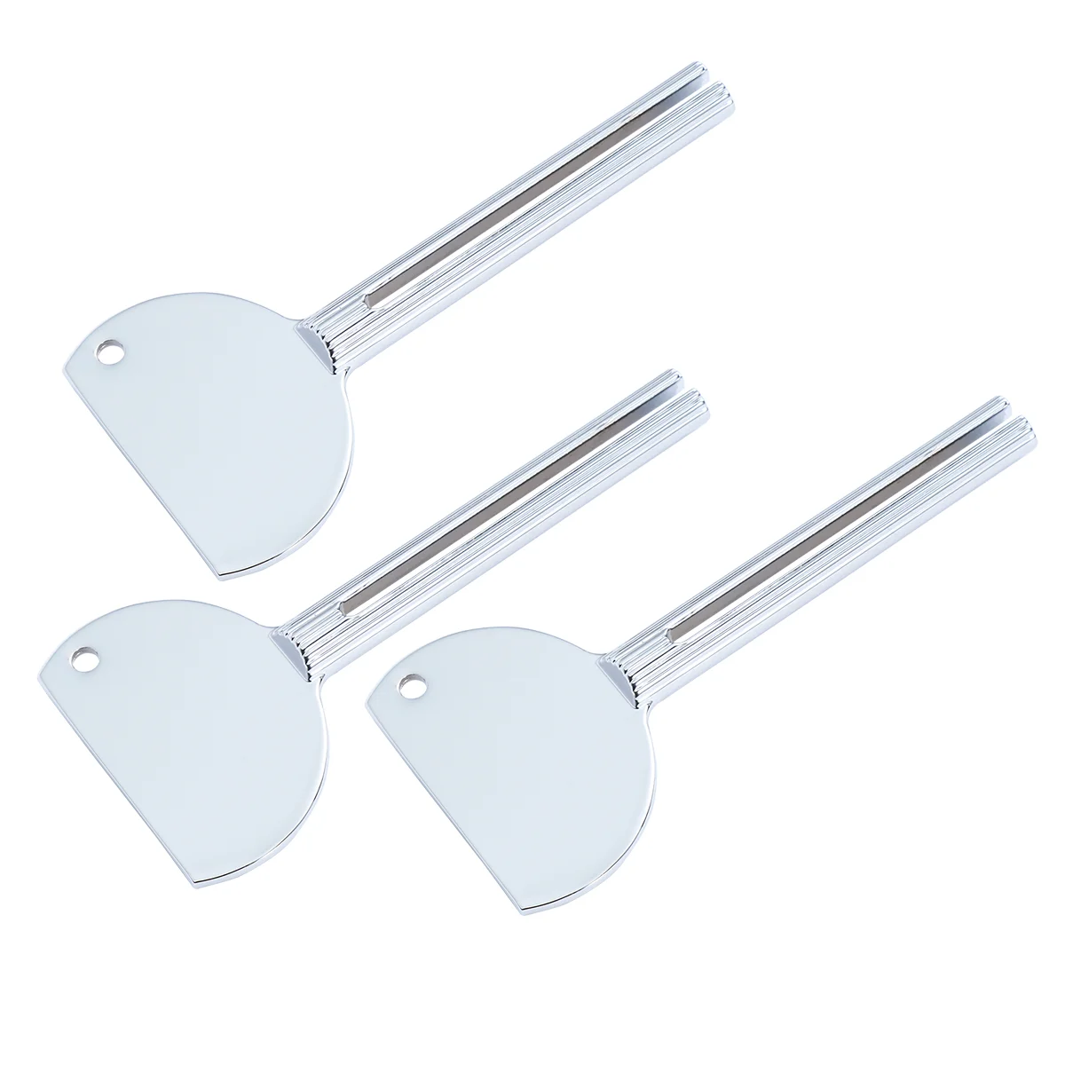 

3pcs Alloy Toothpaste Dispensers Portable Tube Squeezer Rolling Tool for Toothpaste Cream