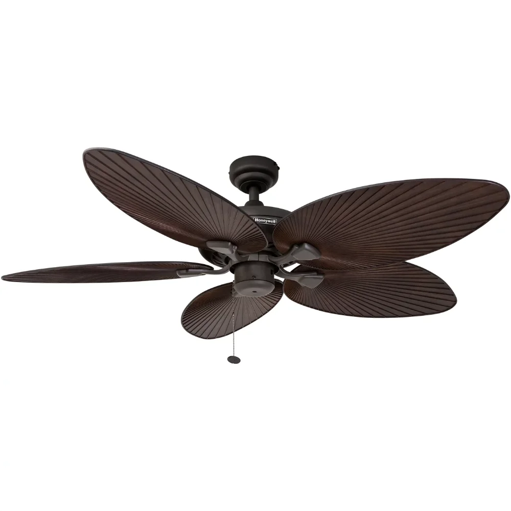 

Palm Island Bronze Tropical Ceiling Fan