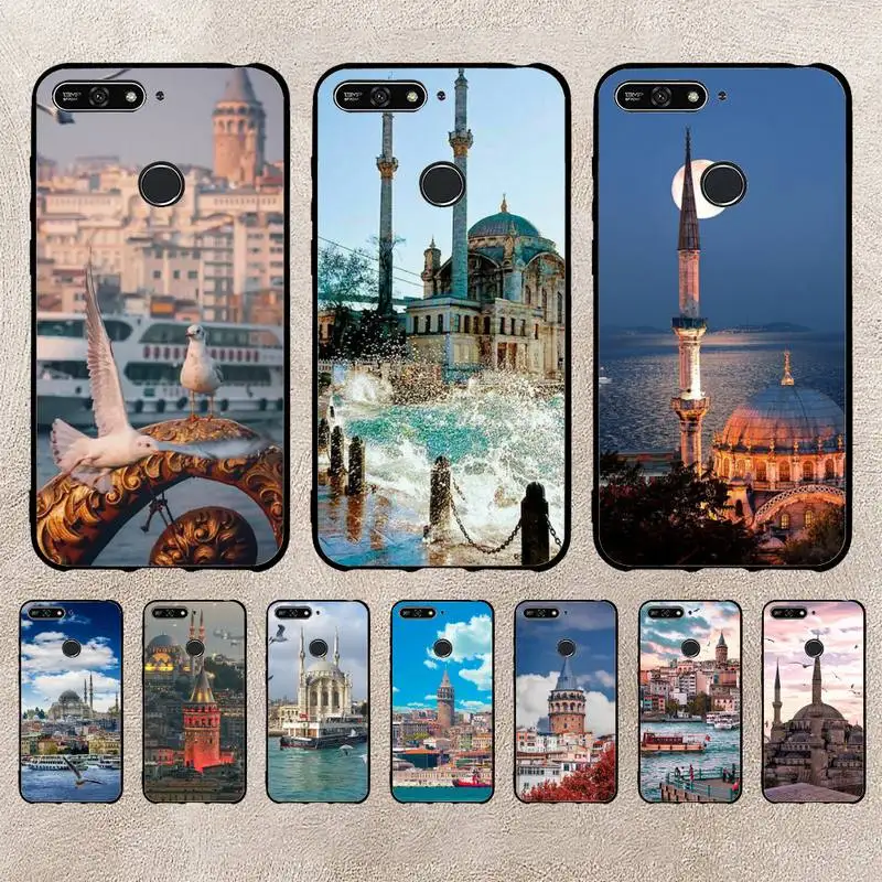 

Turkey Istanbul Sceneary Building Phone Case For Xiaomi 11 10 12Spro A2 A2lite A1 9 9SE 8Lite 8explorer F1 Poco 12S Ultra Cove