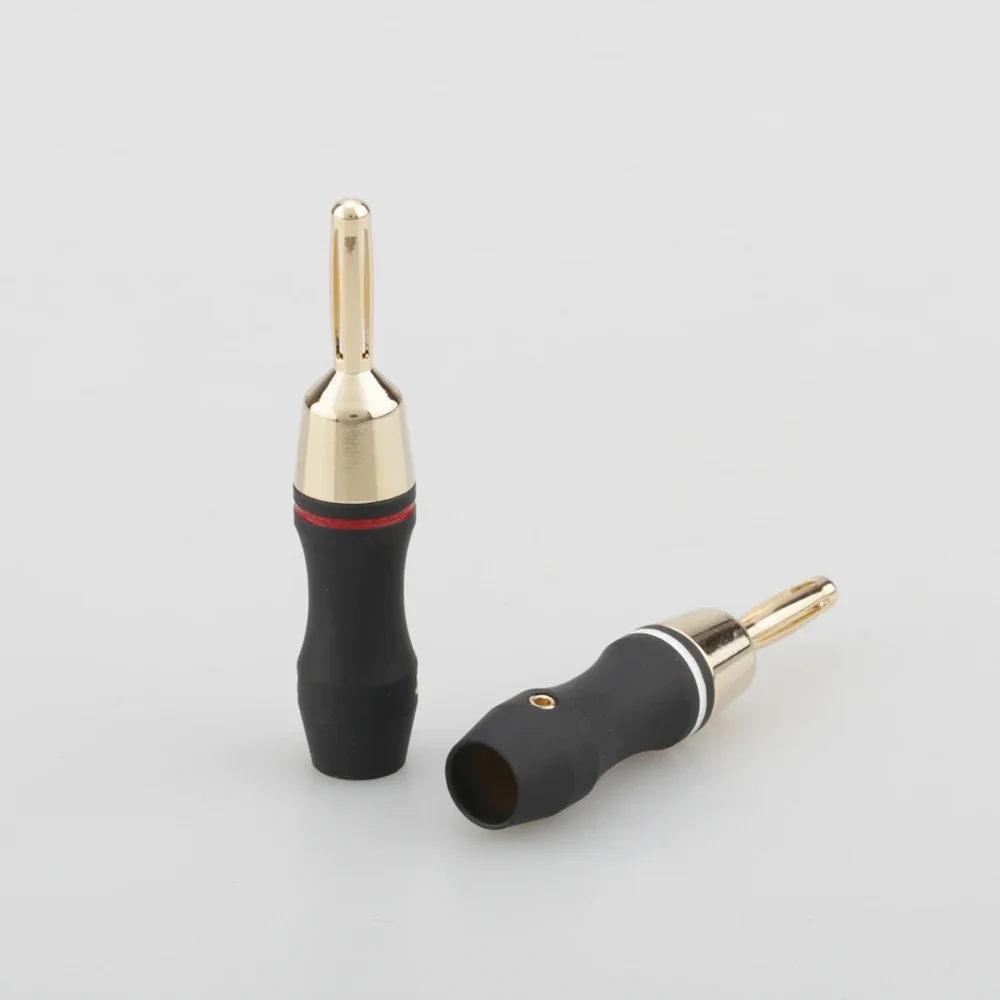 8xAudiocrast BL002 позолоченный штекер типа банан Hi-Fi