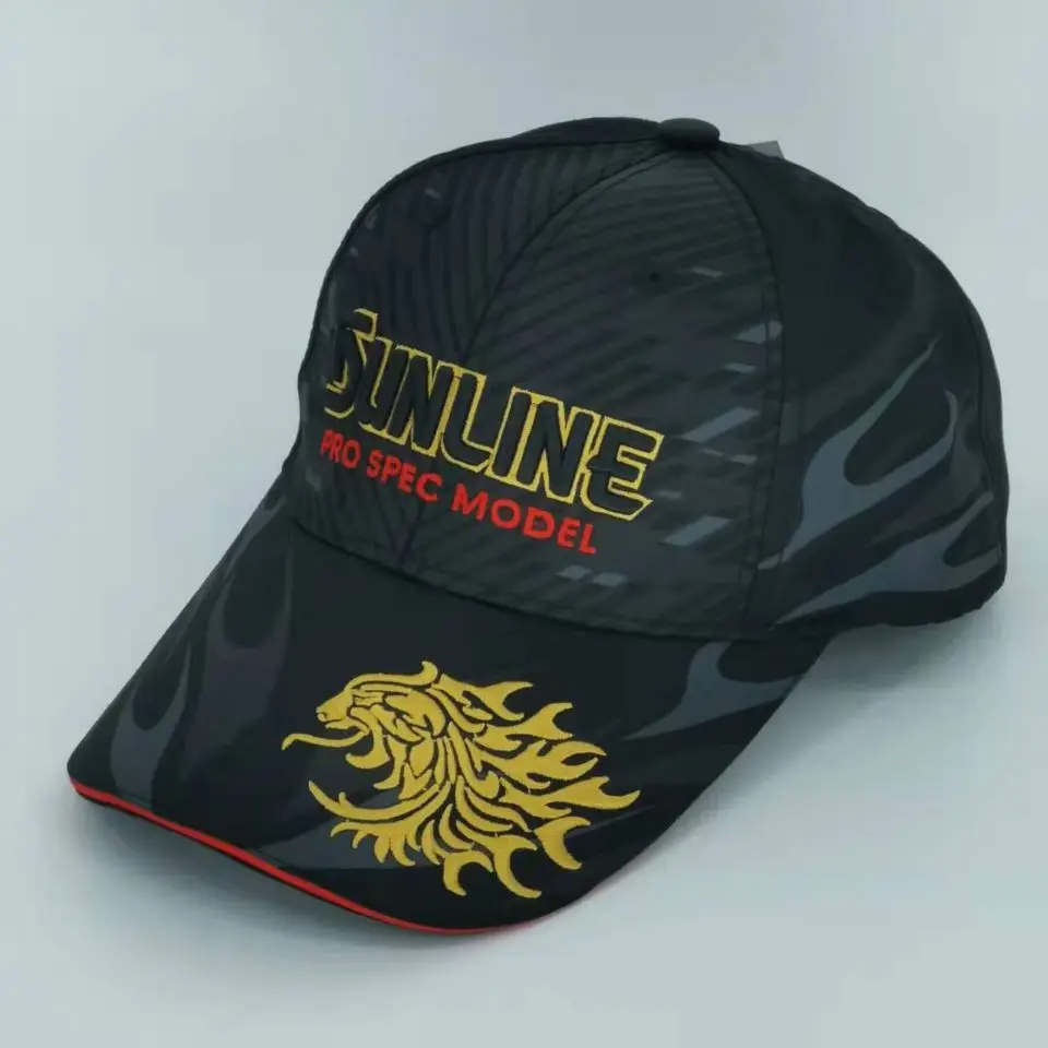 

2021 New Japanese Brand SUNLINE Fishing Hat Waterproof Breathable Quick-drying Rain-proof Embroidery Fishing Cap