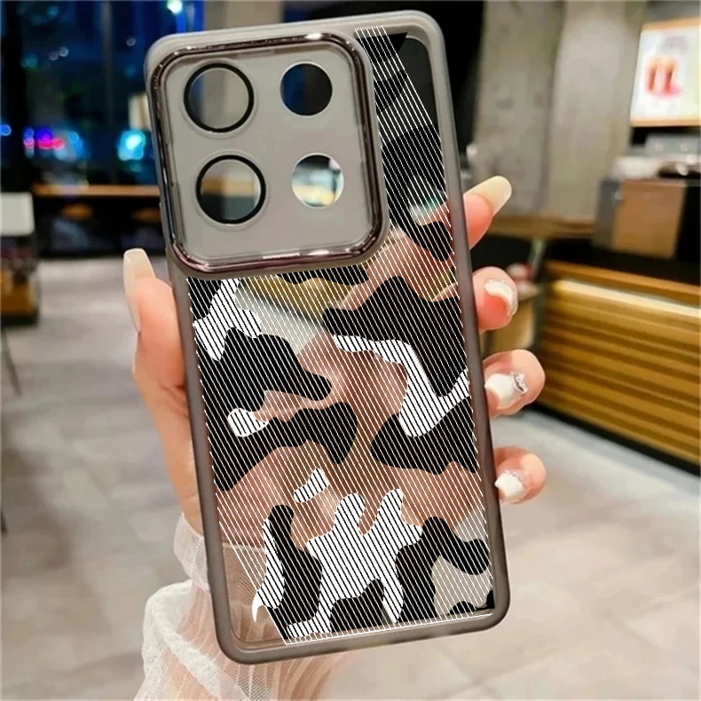 Силиконовый прозрачный мягкий чехол для защиты объектива Itel P65 P55 A50 A70 RS4 S23 Plus S24 4G