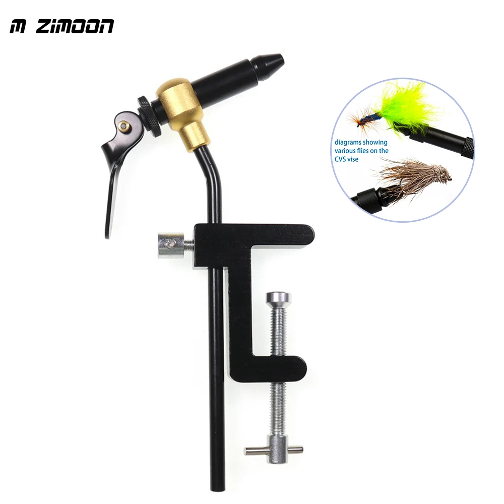 

Fly Tying Vise Fishing Tools Rotary Fly Tying Vise Making Fishhook Threader Holder Adjustable Clamp For Bobbin Holder Fishing