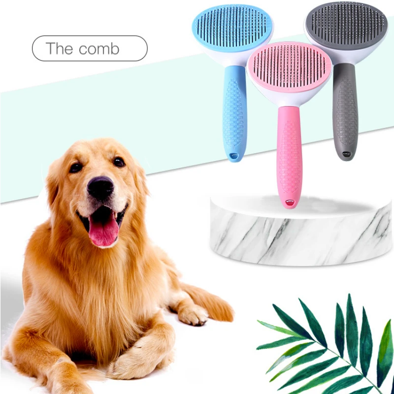 

Pet Dog Hair Brush Cat Comb Grooming and Care Cat Brush Stainless Steel Comb for Long Hair Dogs Cleaning Pets Dogs Accessories