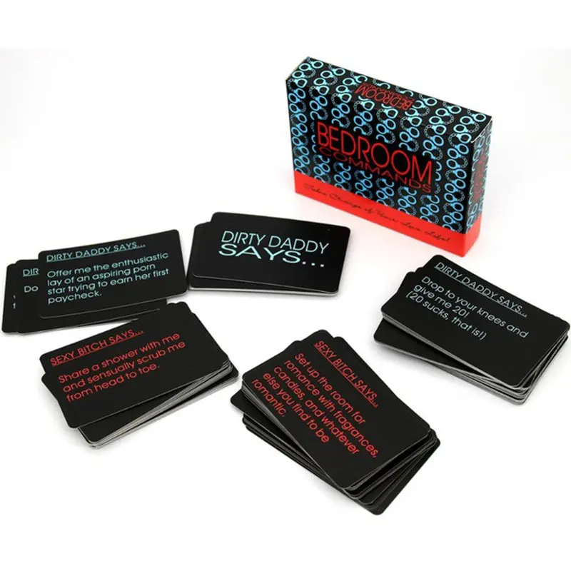 

Bedroom Commands/50 Positions Desires Couples Game Tarot Cards Fortune Guidance Telling Divination Tarot Deck Board Game Card