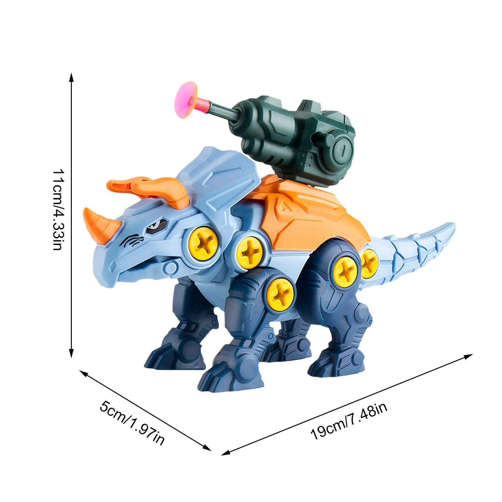 Конструктор динозавр Обучающие кирпичи со стеблями игрушки подарок на день