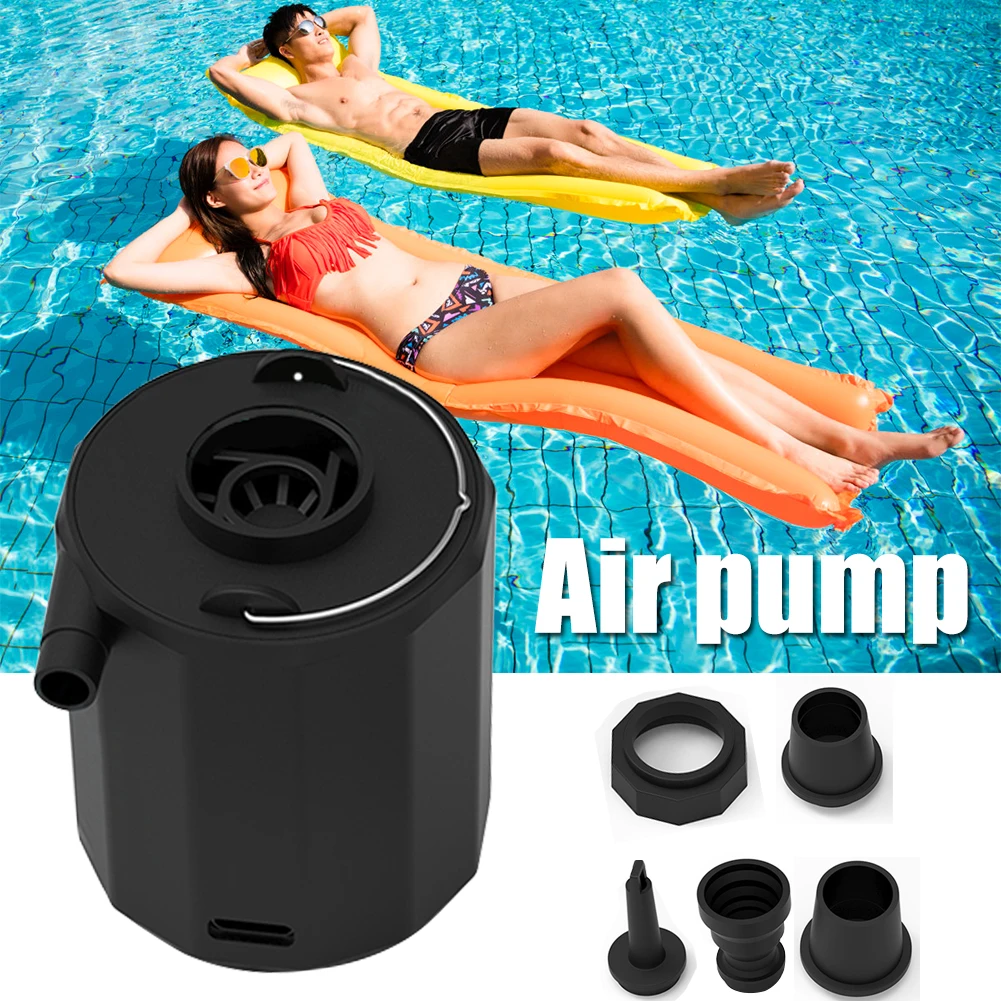

Portable 1600mAh Mini Wireless Air Pump Kits Electric Rechargeable Ultralight Inflator Inflate for Sleeping Pad Camping Boat