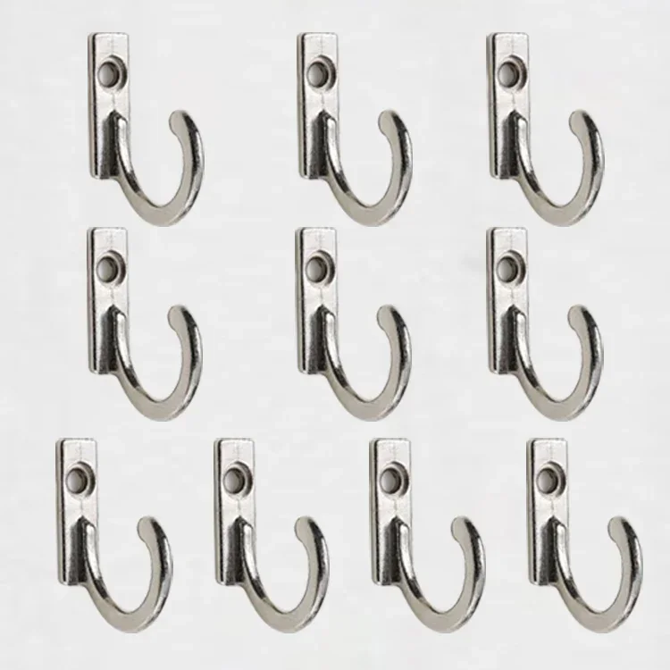 

Настенные крючки из нержавеющей стали, набор из 10 штук