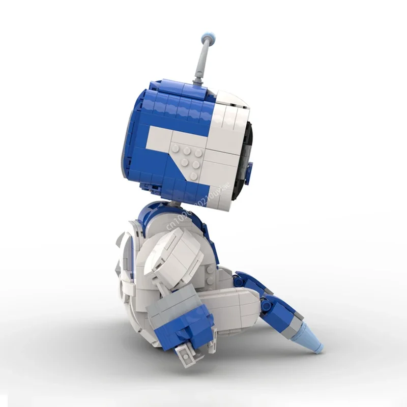 912 шт. MOC Game Astro Bot Rescue Mission набор строительных блоков для идей роботов модель