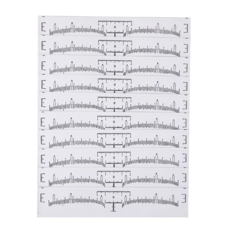 

10 шт., одноразовые микроблейдинг для бровей