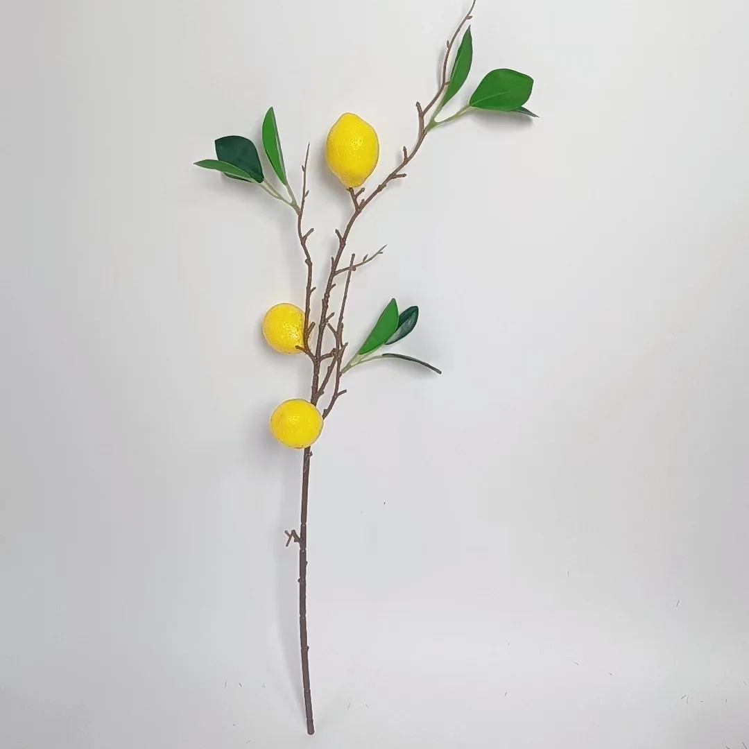 

Искусственные ветки лимона для декора