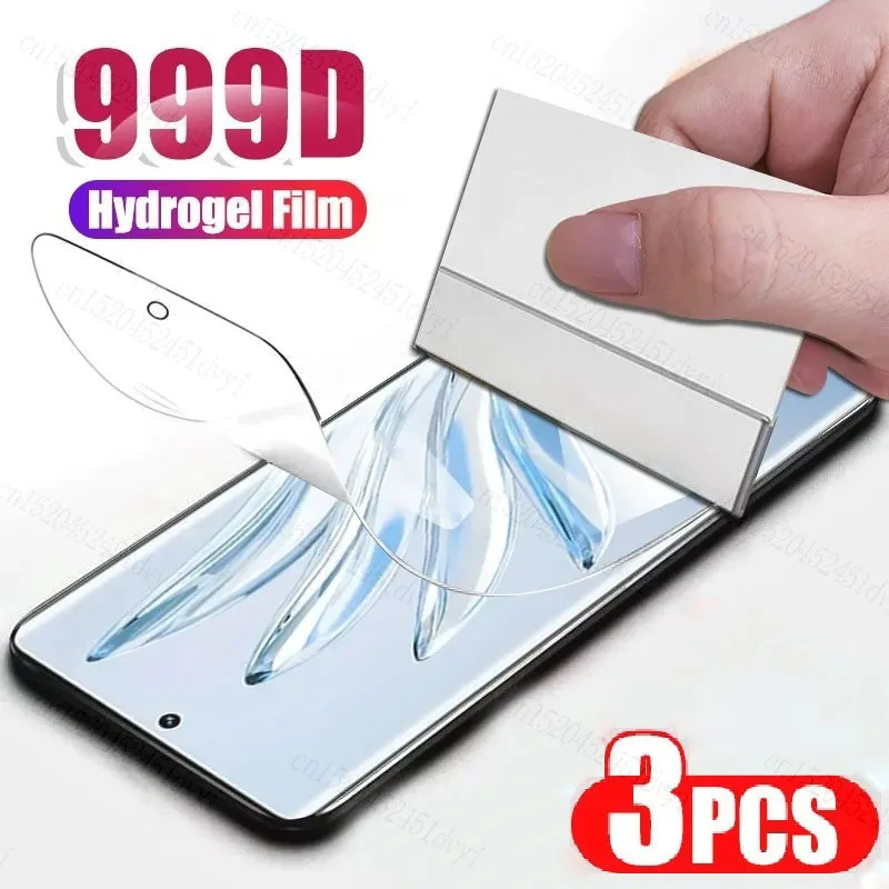 Защитная пленка для Honor X20, X30, X40, X10, Гидрогелевая пленка для Honor 30, 50, 70, 90 Lite, V10, V20, V30 Pro, Защитная пленка для экрана, 3 шт.