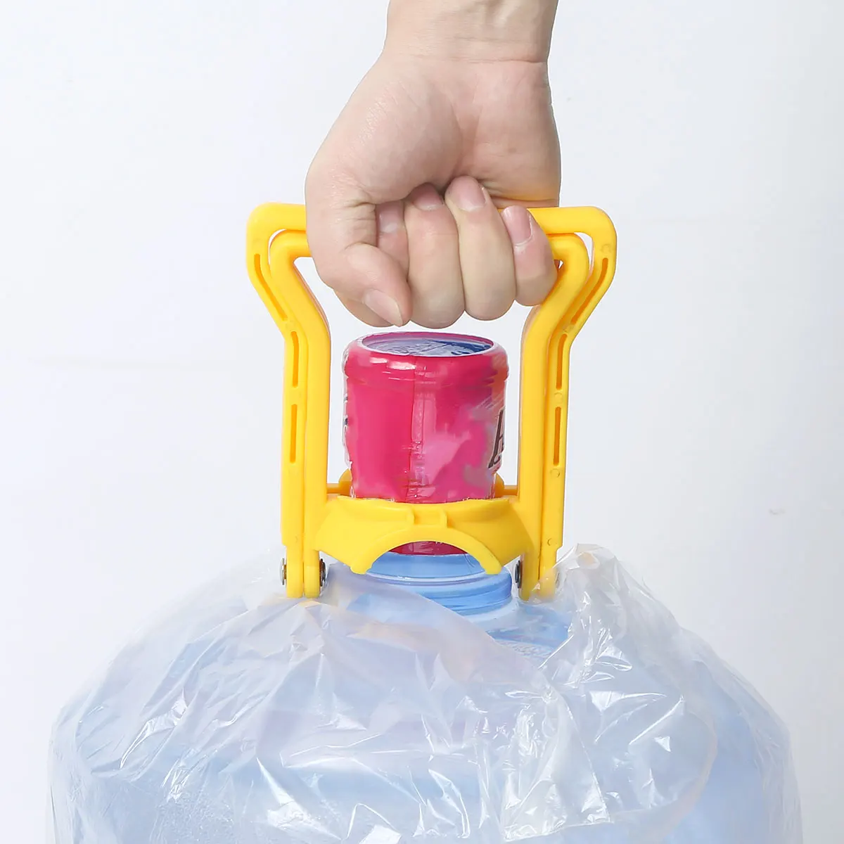 

Advanced Water Bottle Buckle Handle Plastic Gallon Drinking Pot Lifter Grip Home Office Buckets Carrier Tool Holder