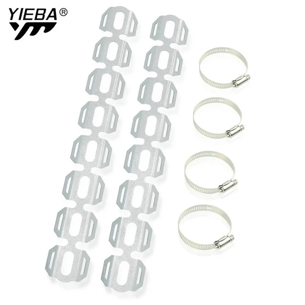 

Motorcycle exhaust pipe crash Protector Exhaust Muffler Pipe Heat Shield Guards Cover For BMW R 1200 GS LC ADVENTURE 2014-2019