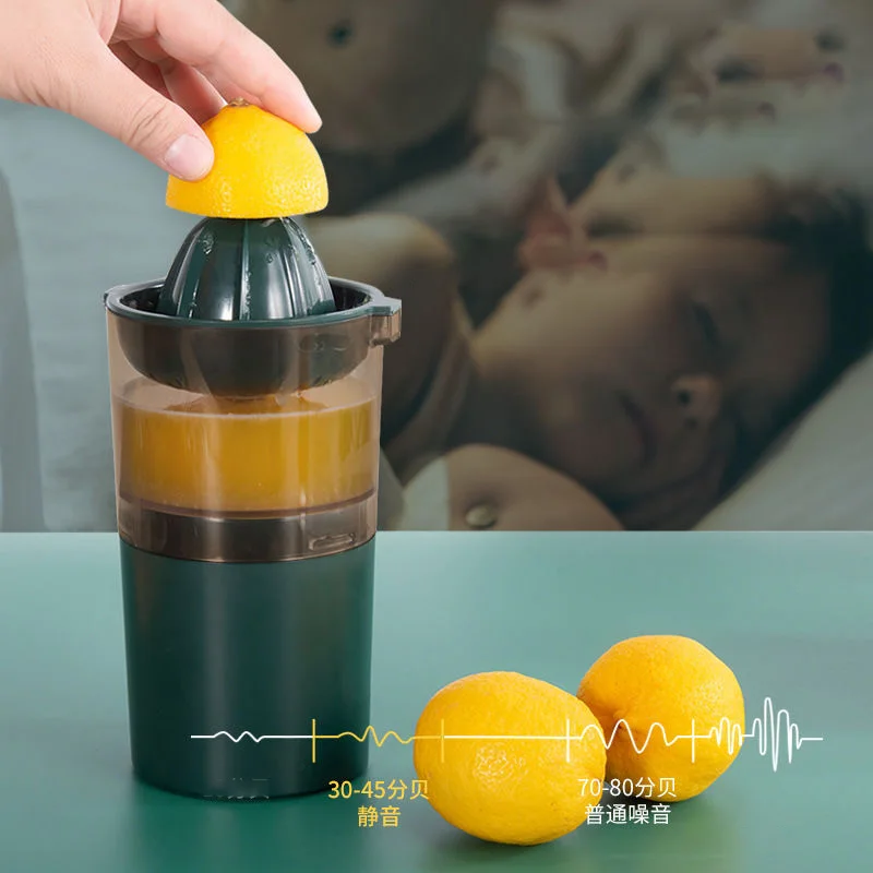 

Портативная электрическая соковыжималка, блендер, соковыжималка для цитрусовых и апельсинов, бытовой мини-Миксер с зарядкой от Usb, соковыжималка для лимона