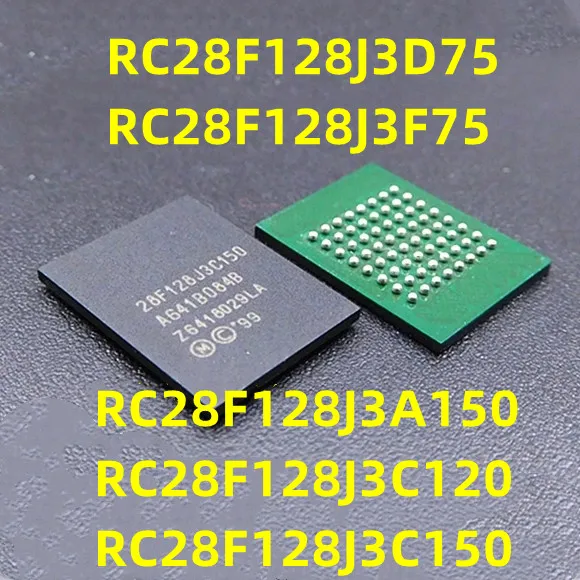 1 шт., автомобильный чип памяти RC28F128J3A150/PC28F128J3C120/28F128J3D75/RC28F128J3F75 BGA