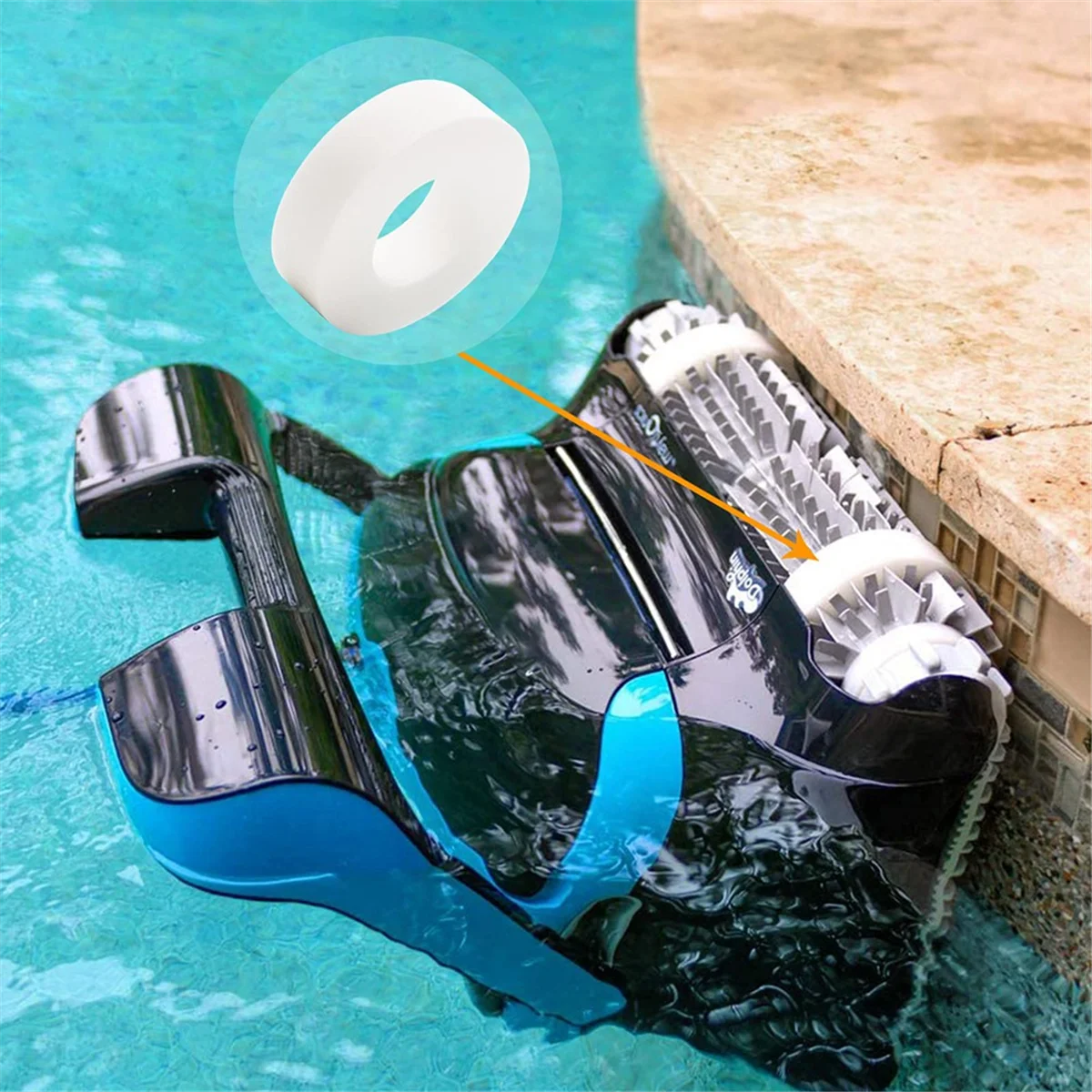 Сменное кольцо для очистки бассейна Maytronics Dolphin 6101611-R4 подходит M200/M400/M500 Nautilus/CC Plus