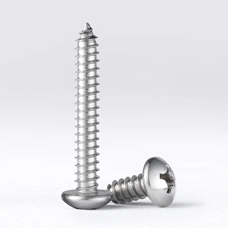 

Винт саморез Anmiy 316 из нержавеющей стали с круглой головкой, аксессуары для саморезания по дереву Daquan M2m3m5m6