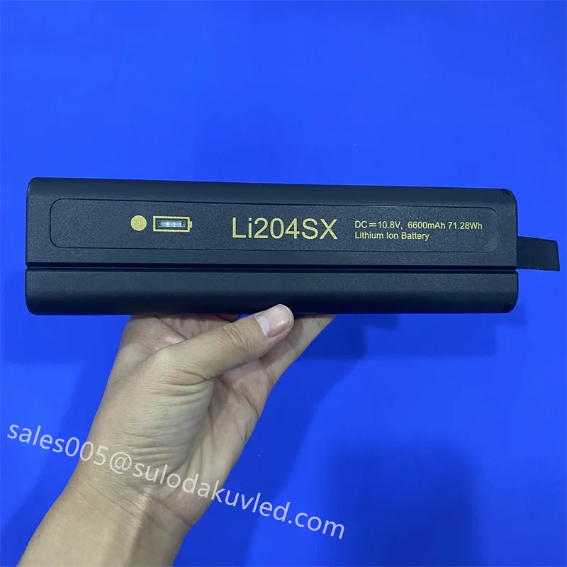 Original OTDR Battery OTDR Li204SX Replacement Li-ion Battery Pack MTS-6000 MTS6000 7800mAh 10.8v