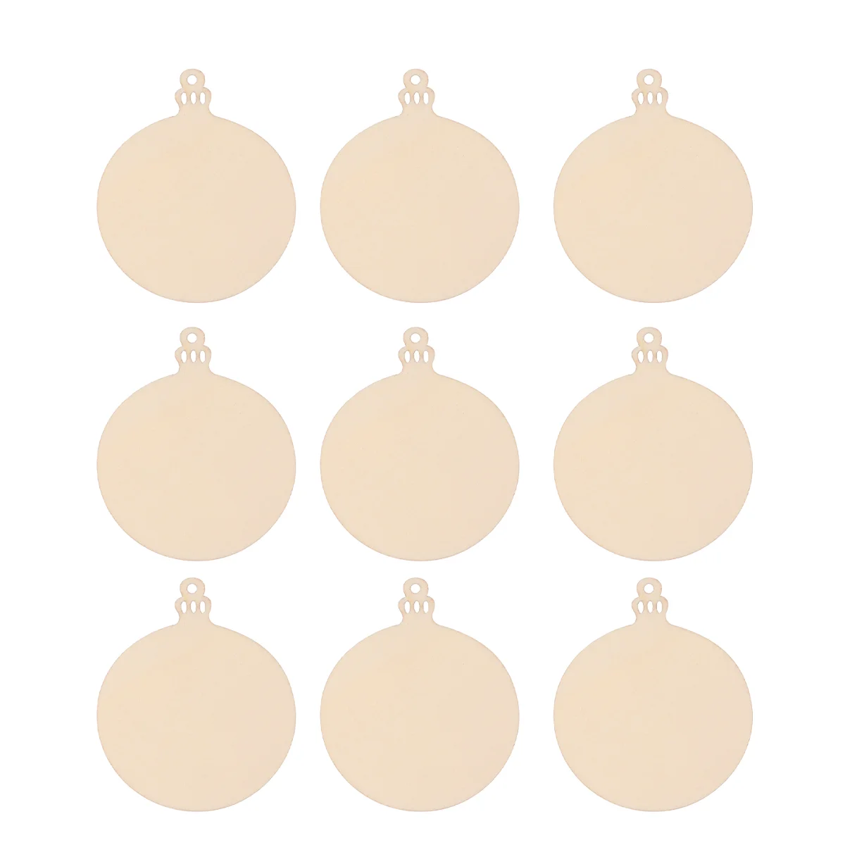 

Round Wooden Discs Christmas Wooden Hanging Ornaments Wooden Slices Christmas Tree Decor Xmas Hanging Embellishment With Rope