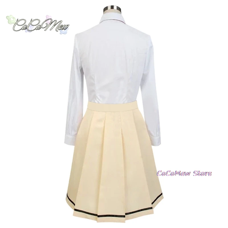 Аниме WataMote Tomoko Kuroki Косплей Куроки Костюм Jk Школьная форма Платье Прекрасная