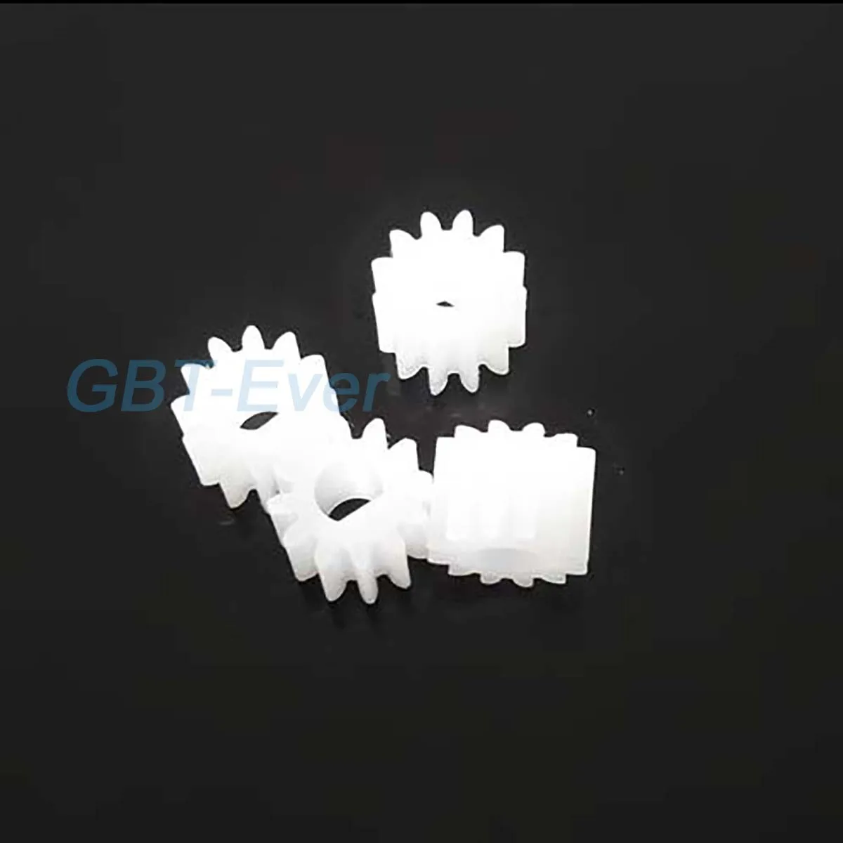 1/10/20/50 шт. 0,5 модуля, пластиковая шестерня, 12 зубьев, игрушка, радиоуправляемая модель автомобиля, D-отверстие, вал 3 мм, шестерня двигателя, наружный диаметр 6 мм, детали редукционного двигателя