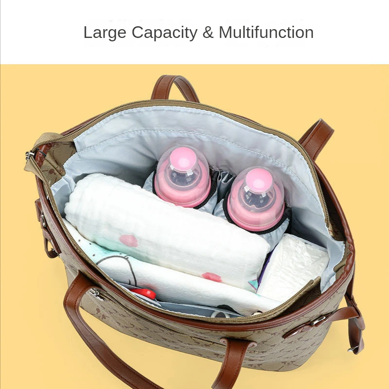 Disney Purse Diaper Bags for Women Mickey Shoulder Bag Tote Mom with Insulated Baby for Women Summer Fashion Luxury Handbags