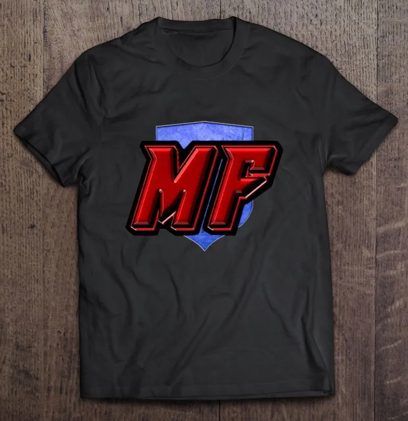 

Футболка Metaforce мужская оверсайз с коротким рукавом, рисунок комиксов, эмблема Mf, логотип, Аниме Манга, Харадзюку