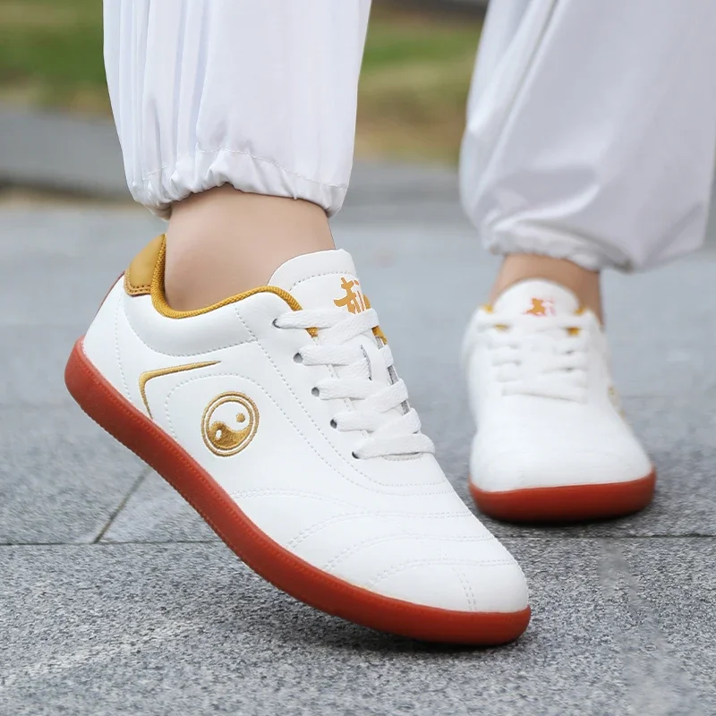 Новый стиль обувь для тай-чи пар профессиональная нескользящая боевых искусств