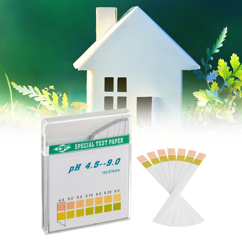 

PH Value Test Strip 100 Piece PH 4,5,9 Drinking Water Aquariums Lndicator