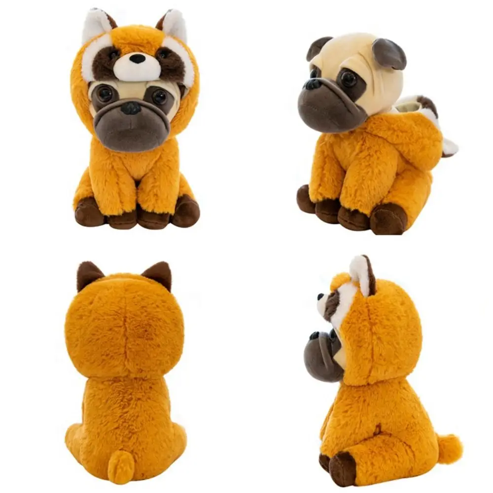 Детские плюшевые игрушки для девочек собака мягкая подушка наряд бульдог