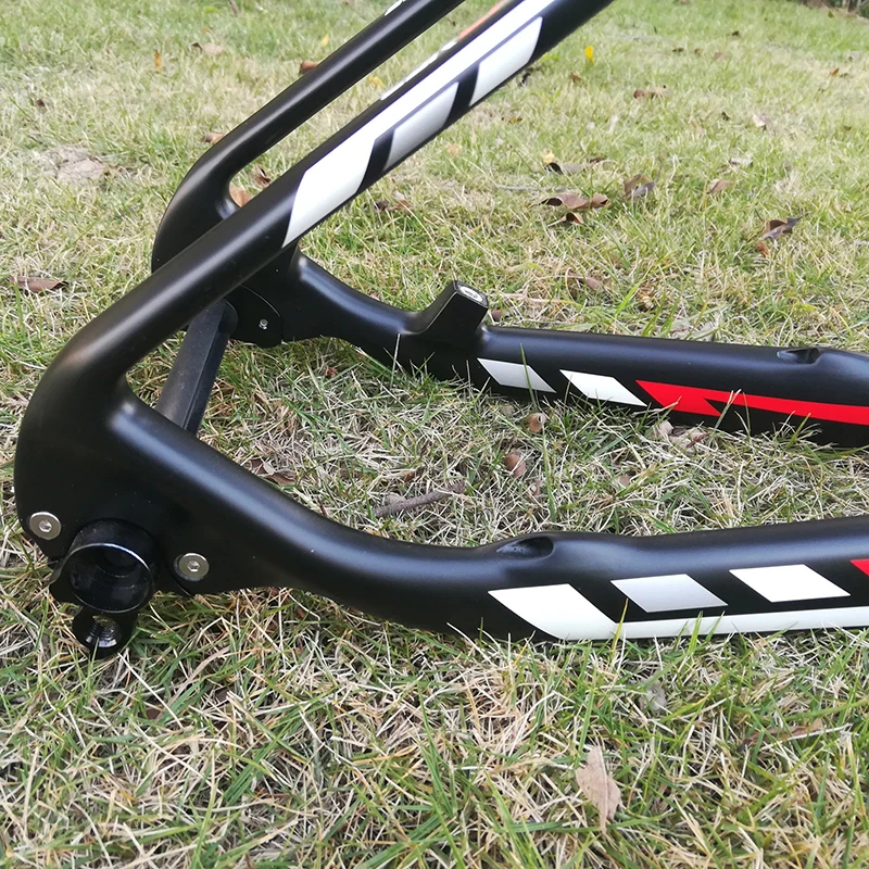 Рама велосипеда Naturefly рама карбоновая для горного MTB 29er E-Thru 142 мм красный черный