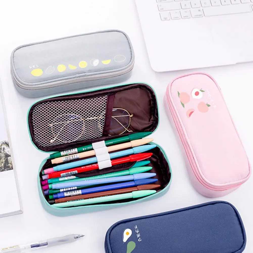 

Pen Case Useful Perfect Gift Portable Oxford Cloth Simple Pen Case for Student