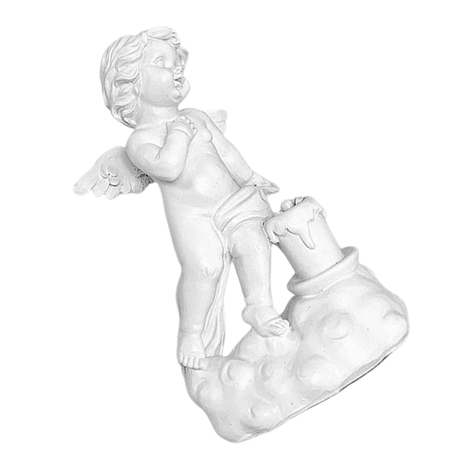 

Angel Statue Vintage Sculpture For Home Resin Adorable Cherubs Angels Statues Figurine Guardian Sleeping Angel Decoration Little