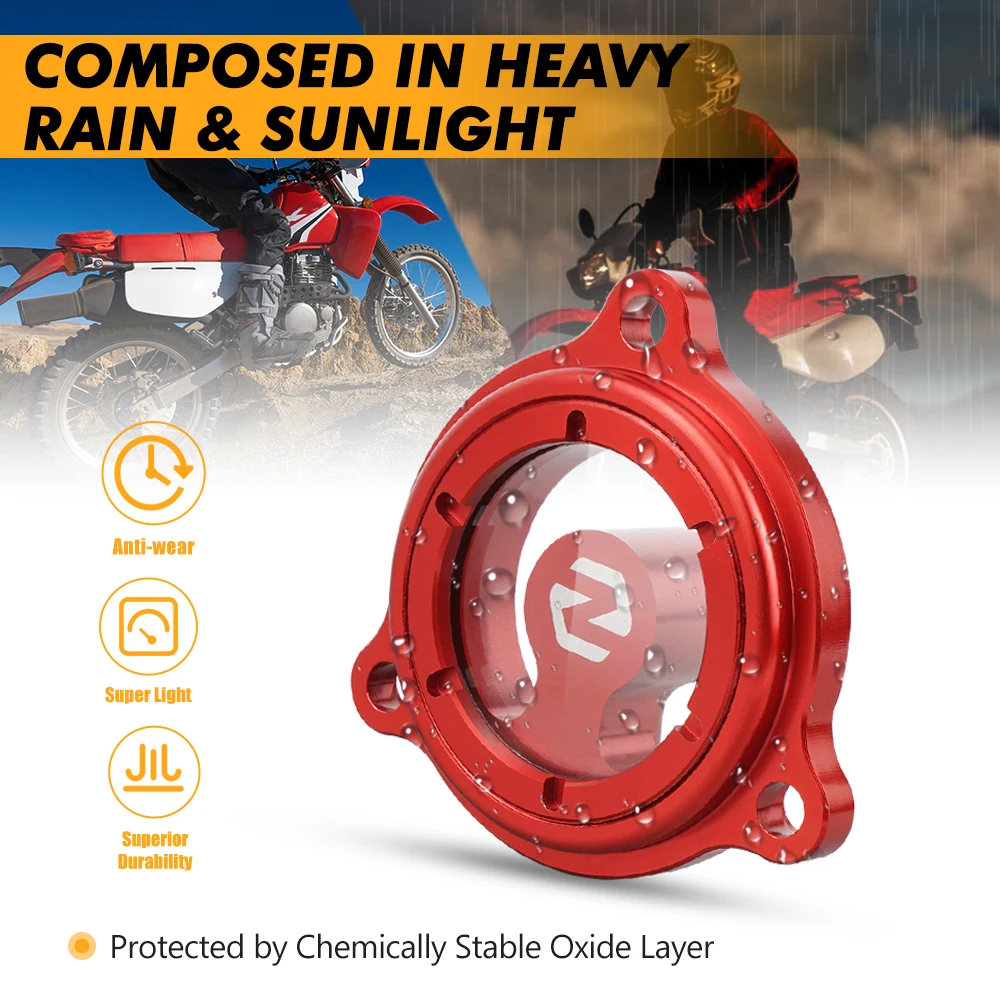 Масляный фильтр NICECNC для мотокросса защитная крышка протектор с уплотнительным