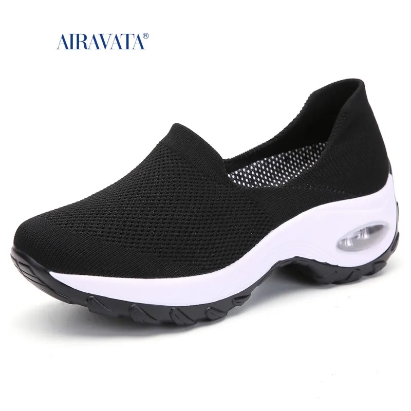 Light Sneakers Women Casual Shoes Women Breathable Mesh Slip-On Shoes Woman Sports Shoes Zapatillas Mujer Sneakers Women