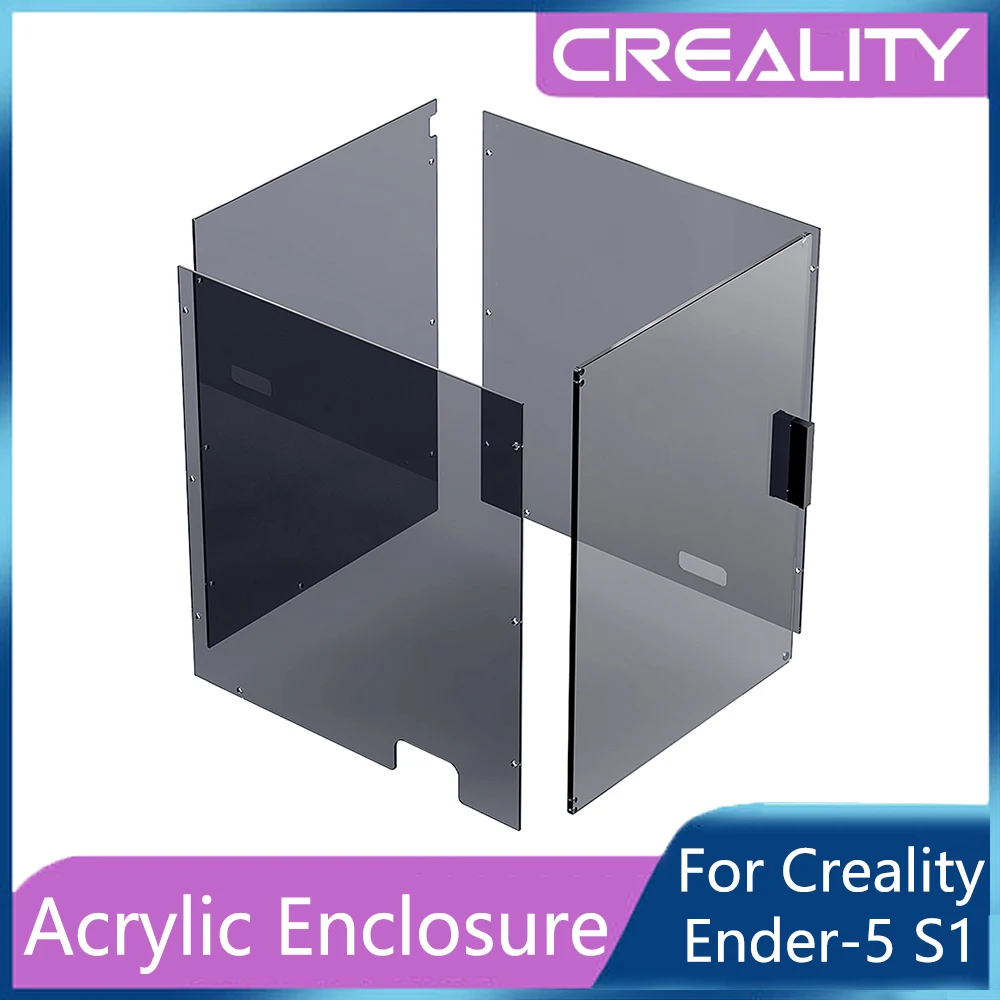 

Creality Ender-5 S1 Acrylic Enclosure Box for Constant Temprature/Noise Reduce/Dust Proof and Quick Installation